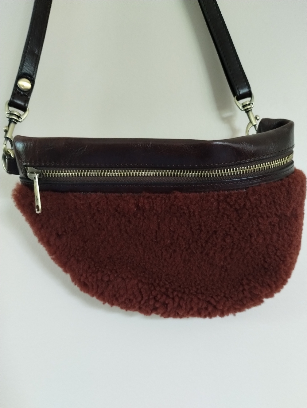 Patricia Nash Tinchi Shearlinn Sherpa Sling Bag